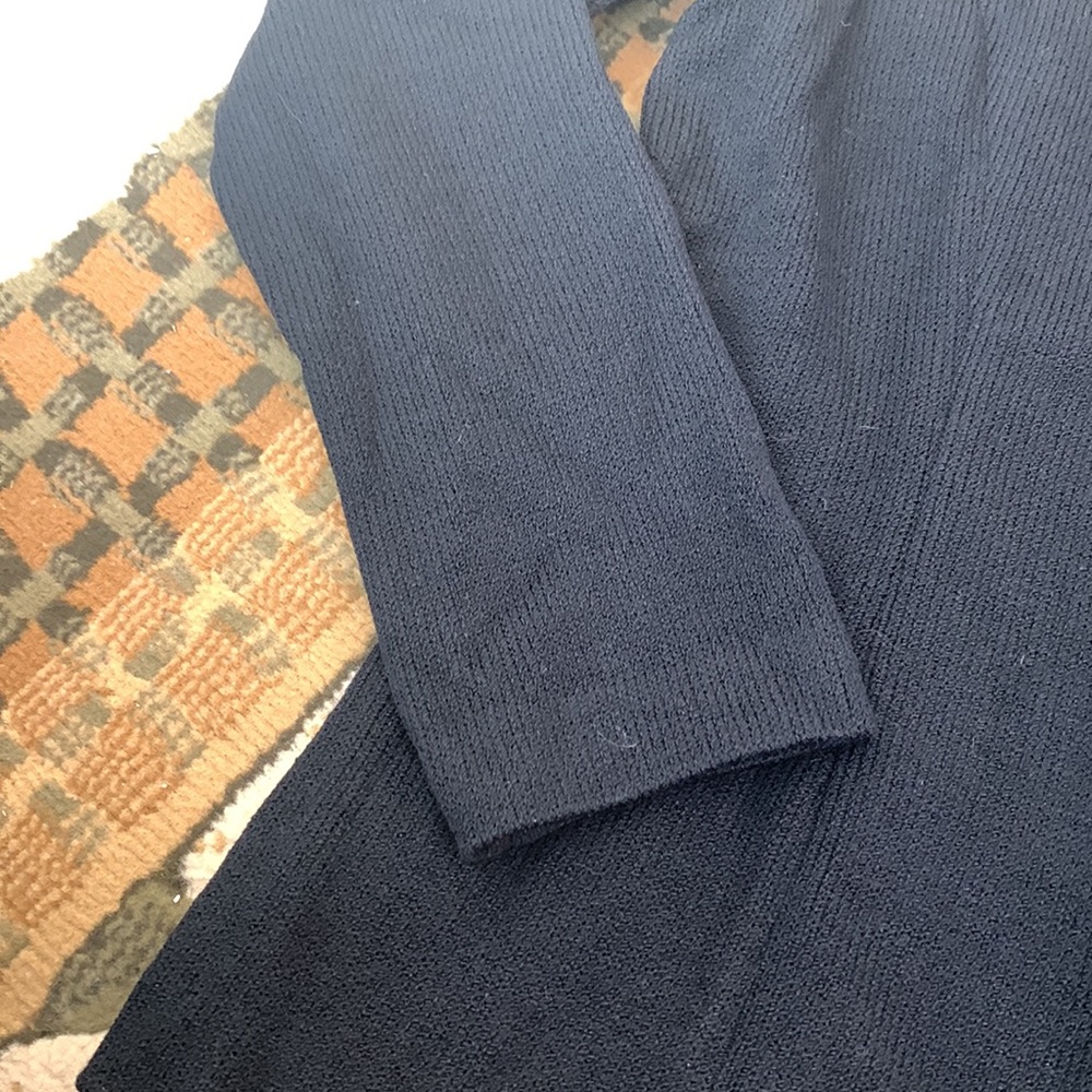 St. John Basic Gold Button Knitted Blazer - image 4